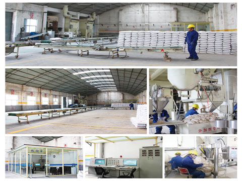 Castable Refractory Production Line In Rongsheng Factory 