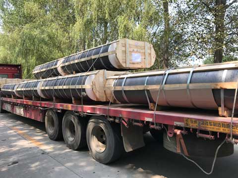 Graphite Electrode Transportation From Rongsheng